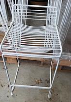 60x meralrn witte stapelbare barkrukken zith 80cm bar lounge, Ophalen of Verzenden