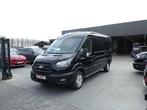 Ford Transit 2T 350L L3H2 2.0 TDCi 130pk Automaat 3pl Trend, Auto's, 1995 cc, Euro 6, 128 pk, Zwart