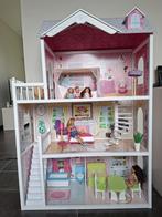 Poppenhuis incl toebehoren, Ophalen, Gebruikt, Poppenhuis