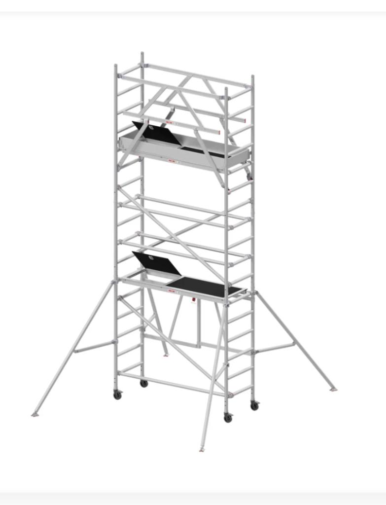 Steiger, Bricolage & Construction, Échafaudages, Utilisé, Échafaudage fixe ou roulant, 5 mètres de hauteur ou plus, Enlèvement