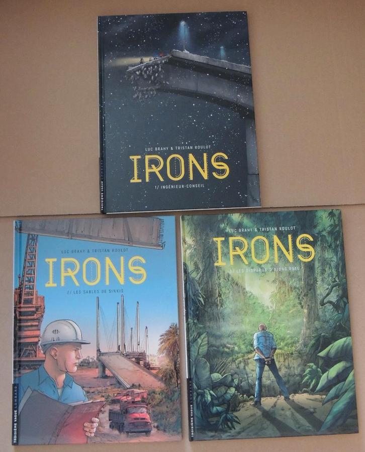 Irons Série complète EO 3 tomes, Livres, BD, Comme neuf, Série complète ou Série, Enlèvement ou Envoi