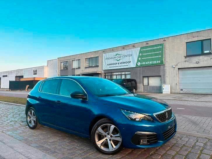 Peugeot 308 Gt Line | 12 M Garantie | 84 Dkm | Benzine |2019, Auto's, Peugeot, Bedrijf, Te koop, ABS, Achteruitrijcamera, Adaptieve lichten