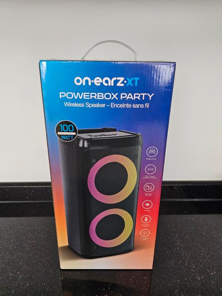 Powerbox party - haut-parleur, TV, Hi-fi & Vidéo, Enceintes, Enlèvement ou Envoi