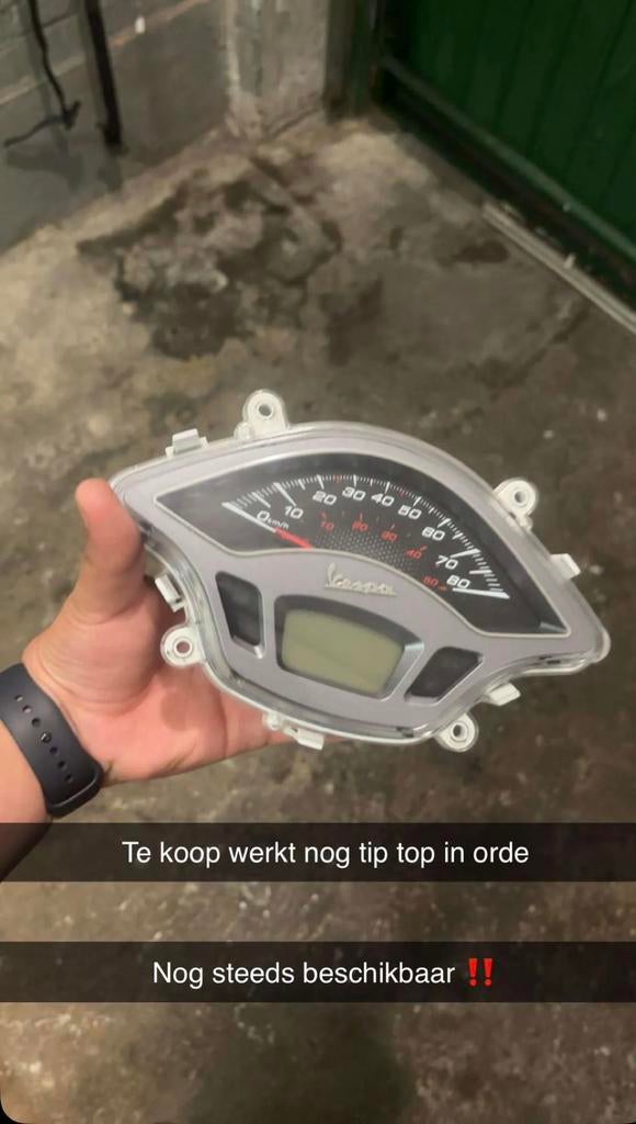 Vespa teller, Motoren, Ophalen of Verzenden