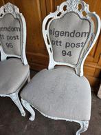 Vintage / retro stoeltjes, Huis en Inrichting, Stoelen, Ophalen, Stof