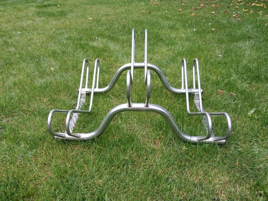 Ijzeren fietsrek, Ophalen