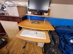 computertafel bureau, Ophalen, Met wielen, Gebruikt, Bureau
