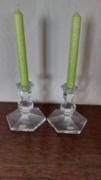 Chandeliers en cristal Val S'Lambert, Antiquités & Art, Antiquités | Bougeoirs, Enlèvement ou Envoi