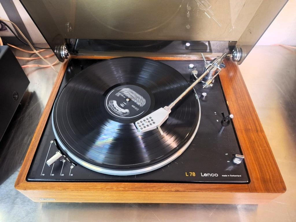 Lenco L78 met ADC Q30 element, TV, Hi-fi & Vidéo, Tourne-disques, Utilisé, Tourne-disque, Autres marques, Enlèvement