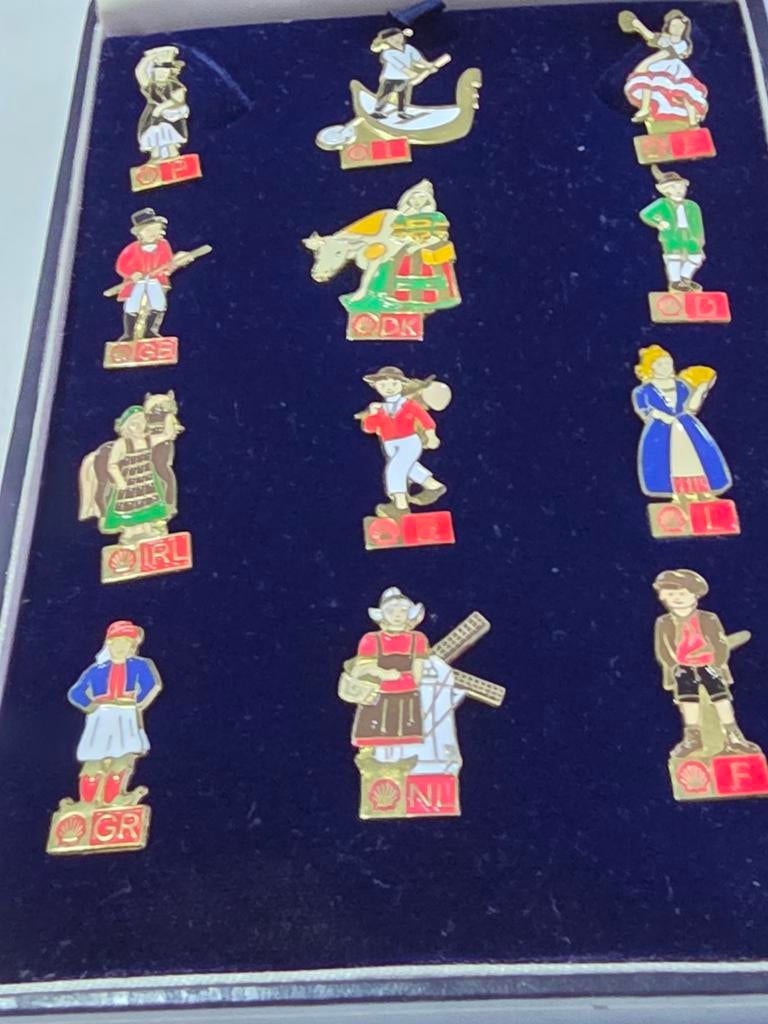 Reclame emblem aan Shell, Verzamelen, Ophalen of Verzenden