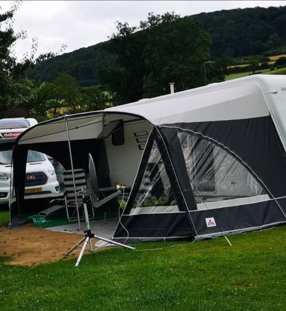 Dorema Mondial Luifel Maat 16 (1025-1050 cm) Antracietgrijs, Caravanes & Camping, Auvents, Enlèvement ou Envoi, Utilisé, Ten Cate All Season 240g/m2