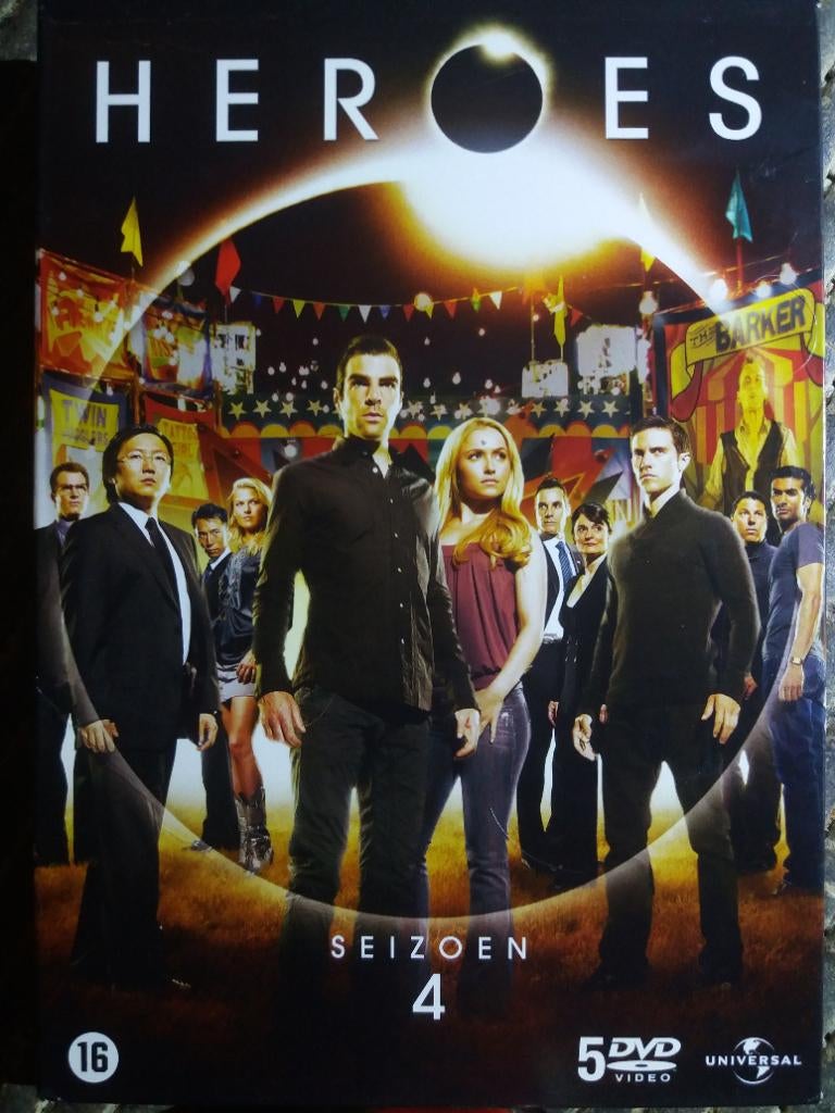 Heroes Saison 4, CD & DVD, DVD | TV & Séries télévisées, Enlèvement ou Envoi, Coffret, Science-Fiction et Fantasy, À partir de 16 ans
