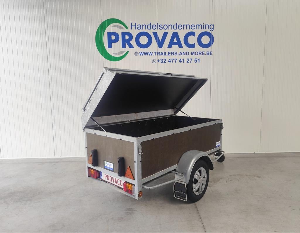 Bagageaanhanger POWERTRAILERS / perfecte staat / 750kg, Caravanes & Camping, Camping-car Accessoires, Enlèvement