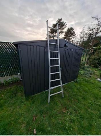 Ladder één stuk 2m70 10 sporten, Doe-het-zelf en Bouw, Ladders en Trappen, Ophalen, Gebruikt, Ladder, 2 tot 4 meter