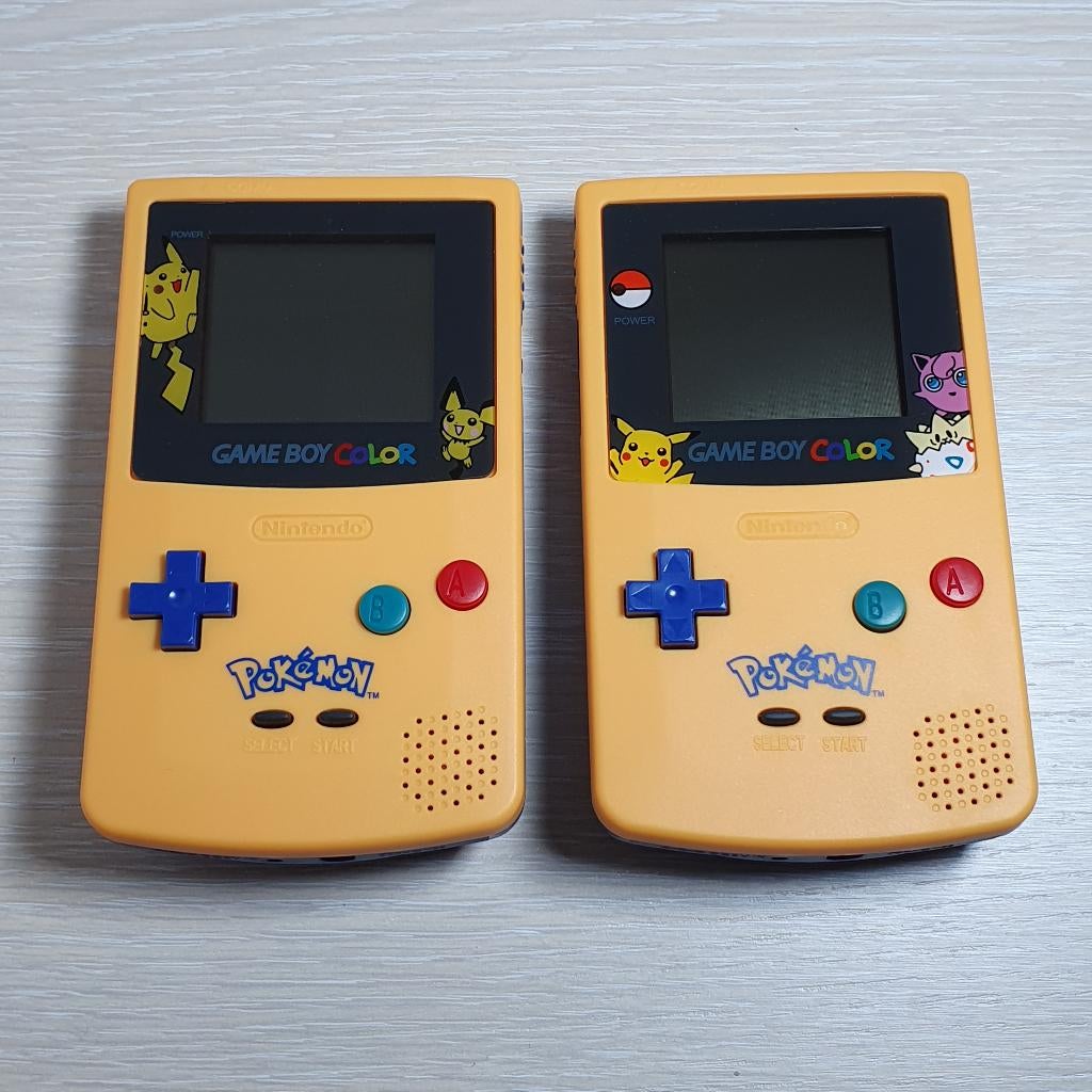 Nintendo Gameboy Color Pikachu, Games en Spelcomputers, Spelcomputers | Nintendo Game Boy, Ophalen of Verzenden, Zo goed als nieuw