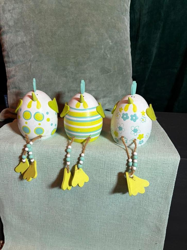 Lot paasdeco, Verzamelen, Beelden en Beeldjes, Zo goed als nieuw, Ophalen