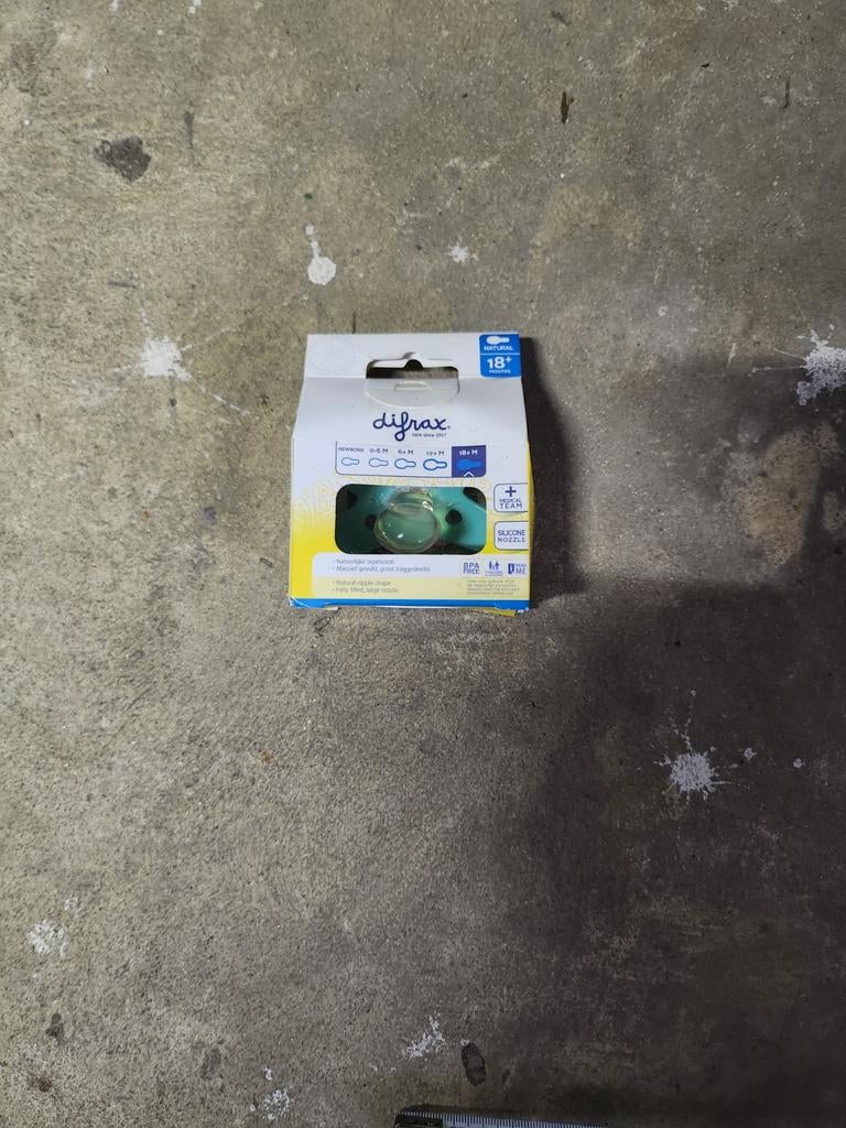 Tétine difrax, Enlèvement ou Envoi