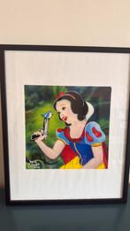 Gesigneerde zeefdruk - snow white, Ophalen