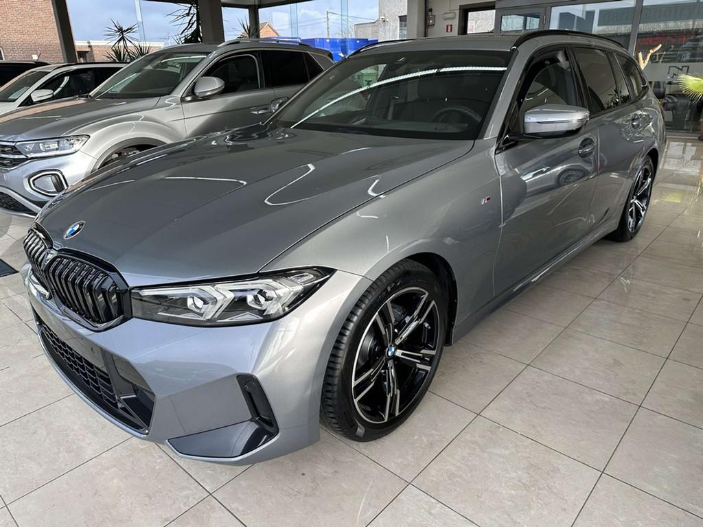 BMW 3 Serie 318 iA Touring M Sport|Sfeer|HiFi|Apple&Android|, Autos, Détection des panneaux routiers, Argent ou Gris, Achat, Noir