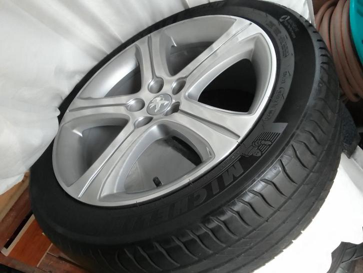 JANTES 18 PEUGEOT, Autos : Pièces & Accessoires, Pneus & Jantes, Jante(s), Pneus été, 18 pouces, 235 mm, Utilisé, Enlèvement