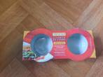 nieuw set 2 keramieken ronde ovenpotjes Guardini, Enlèvement ou Envoi, Neuf