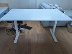 Bureau assis/debout blanc électrique, Maison & Meubles, Enlèvement, Électrique, Comme neuf, Bureau debout