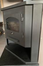 Houtkachel hoekmodel, Maison & Meubles, Enlèvement, Utilisé, Bois, Autoportant