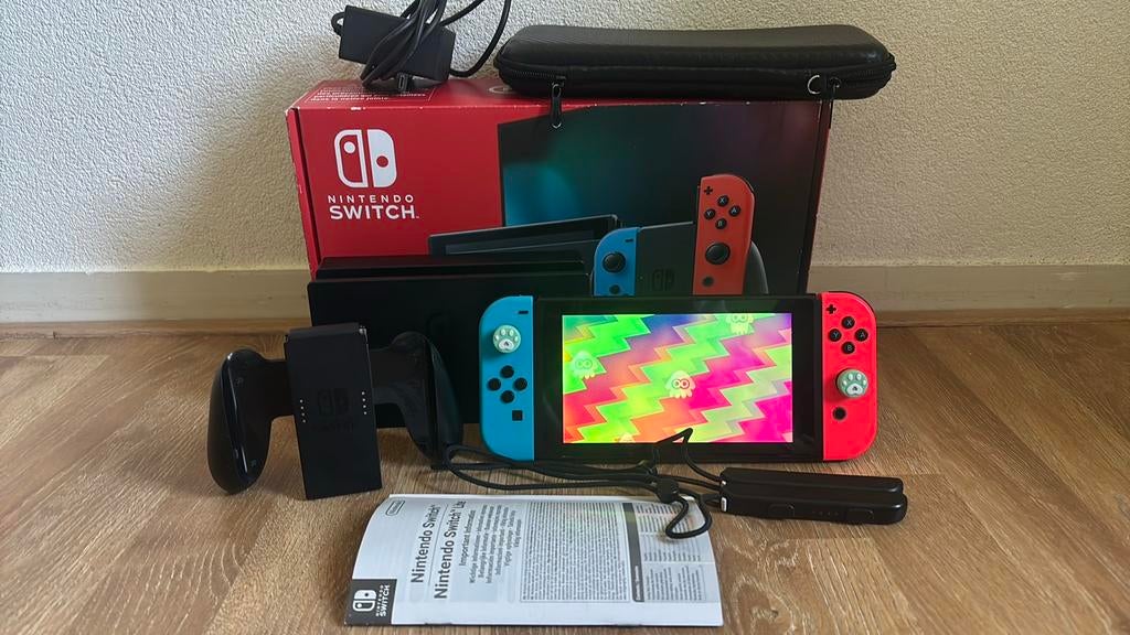 Nintendo Switch V2 (Geen Stick Drift), Enlèvement ou Envoi, Comme neuf, Switch 2019 Upgrade