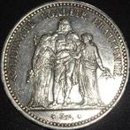Argent - France - 5 Francs - Hercule - 1873, Enlèvement ou Envoi, France, Monnaie en vrac, Argent