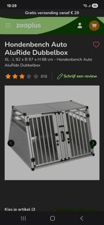 Dubbele honden benche, Dieren en Toebehoren, Hondenbenches, Ophalen