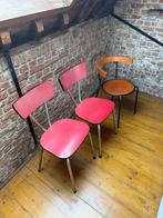Designer stoelen, Maison & Meubles, Chaises, Rouge, Trois, 70’s, Enlèvement