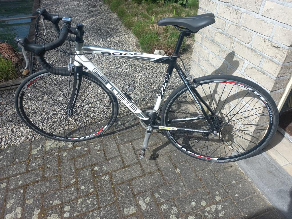 Koersfiets zannata z20 + fietsrol, Enlèvement, Comme neuf, Autres marques