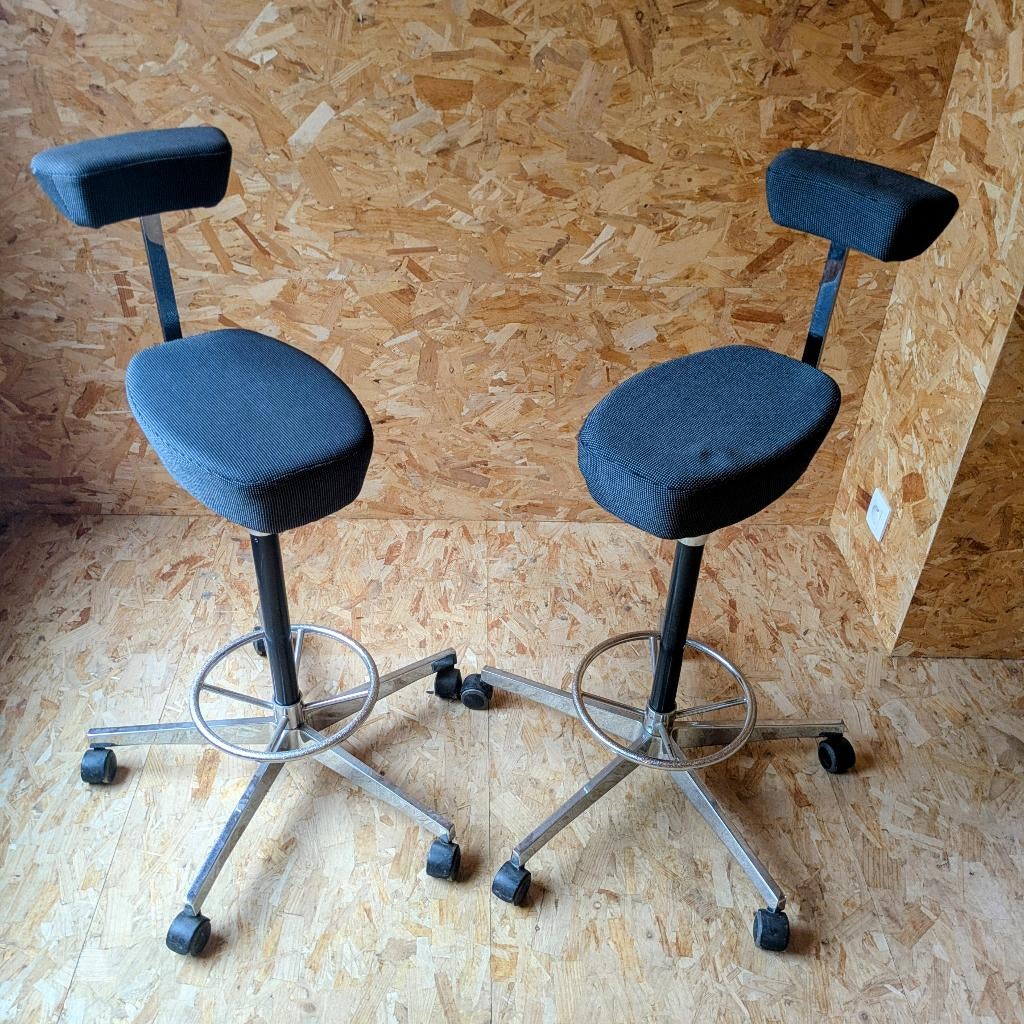 Tabouret Nelson Perch - Vitra, Enlèvement, Comme neuf, Gris, Chaise de bureau