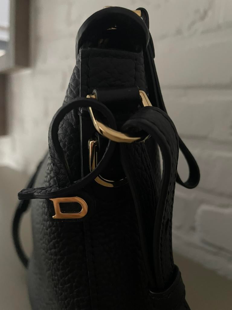 DELVAUX Pin Swing, Enlèvement, Noir