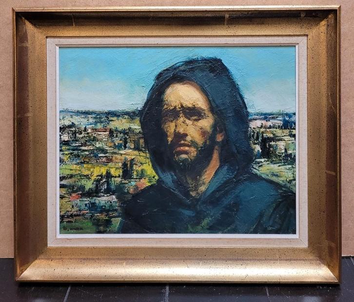 BROEDER MAX, Franciscus Van Assisi, Antiek en Kunst, Kunst | Schilderijen | Klassiek, Ophalen of Verzenden