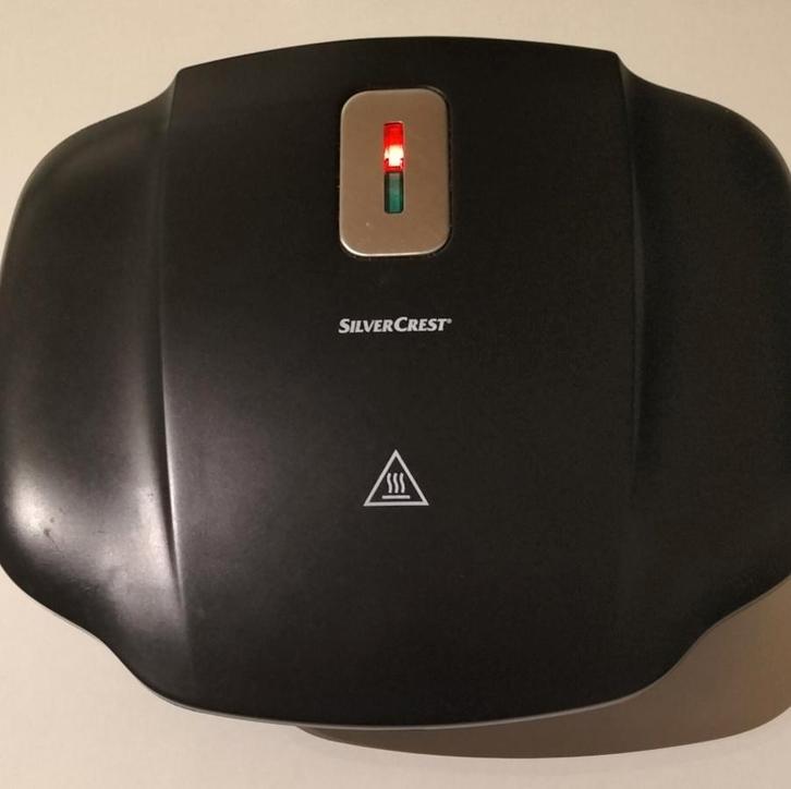 Grill électrique / Presse à panini SilverCrest, Electroménager, Grils de contact, Utilisé, Enlèvement