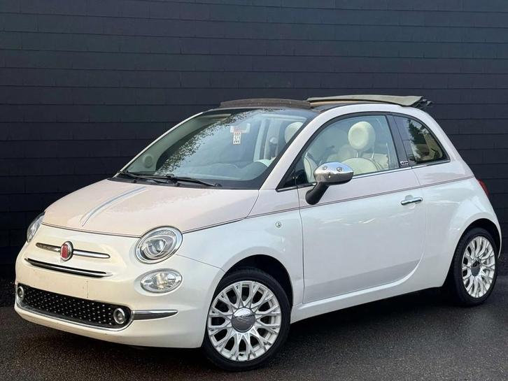 Fiat 500C 0.9 TwinAir 60TH ANNIVERSARY 15/60+CABRIOLET+CUIR, Autos, Fiat, Entreprise, Achat, 500C, ABS, Air conditionné, Bluetooth