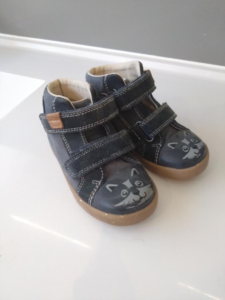 Geox schoen donkerblauw maat 24, Kinderen en Baby's, Babykleding | Schoentjes en Sokjes, Ophalen, Gebruikt, Geoxx, Jongetje of Meisje