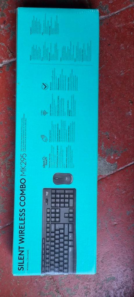 Logitech MK295 Silent draadloos toetsenbord + muis – NIEUW, Computers en Software, Toetsenborden, Qwerty, Bedraad, Ophalen of Verzenden