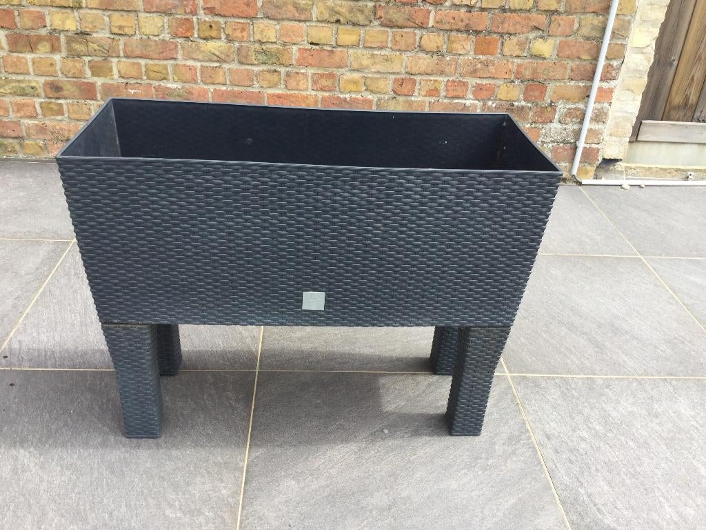 Moestuinbak  - kruidenbak -plantenbak, Ophalen, Gebruikt, Kunststof, Balkon