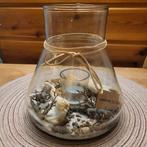 Glazen theelichthouder met decoratie, Enlèvement