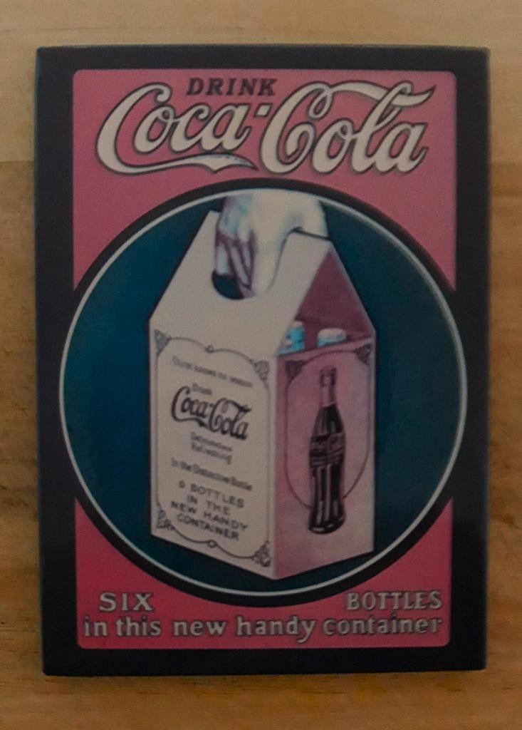 Magneet Coca-Cola, Verzenden, Zo goed als nieuw