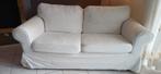 Canapé blanc IKEA EKTORP, Maison & Meubles, 75 à 100 cm, 150 à 200 cm, Enlèvement, Utilisé