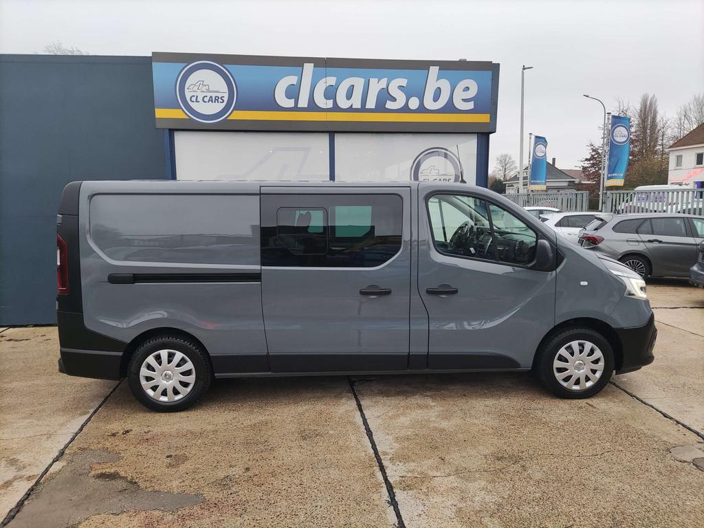 Renault Trafic 2.0 dCi/Euro6/L2/DubCab/6pl/Navi/Cam/Cc/Bt/18, Auto's, Gebruikt, Euro 6, 120 pk, Bedrijf