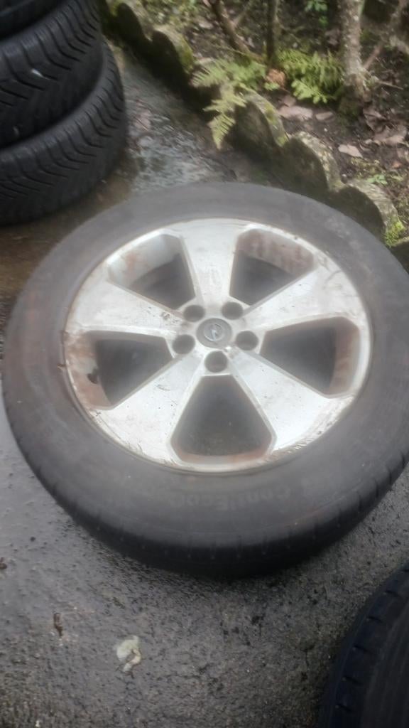 4 roue opel 17 pouces, Enlèvement ou Envoi