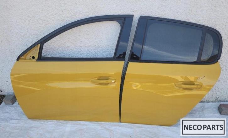 PEUGEOT 208 PORTIER DEUR ORIGINEEL ALLES LEVERBAAR !!!, Autos : Pièces & Accessoires, Carrosserie & Tôlerie, Pare-chocs, Peugeot