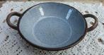 Klein Frans brocante bruin /grijs emaille (sier) pannetje, Enlèvement ou Envoi