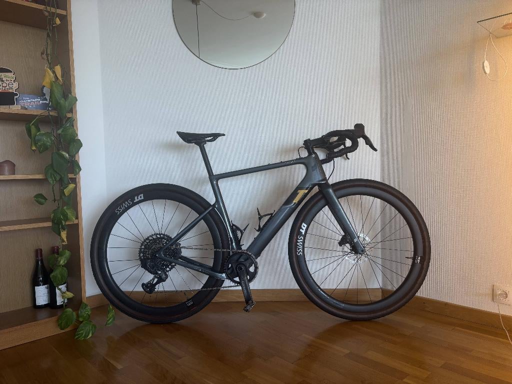 3T Exploro Ultra Carbon Gravel | SRAM AXS | 2 wielsets, Fietsen en Brommers, Zo goed als nieuw, Meer dan 20 versnellingen, 53 tot 57 cm