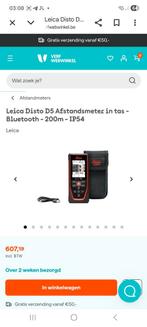 Leica disto D5., Ophalen