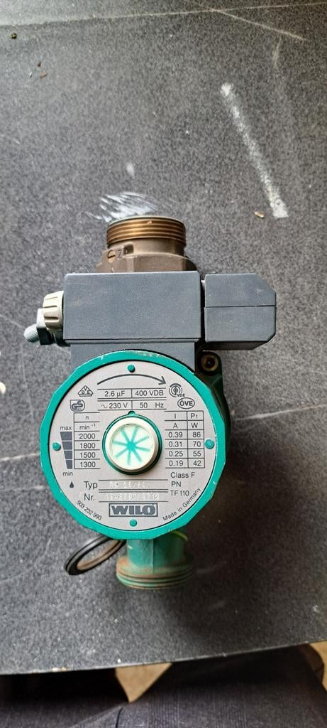 Pomp voor centrale verwarming WILO, Ophalen of Verzenden